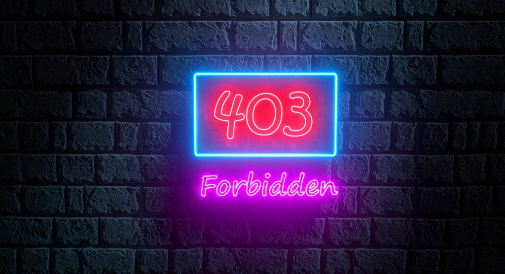403 forbidden: oorzaken en oplossingen
