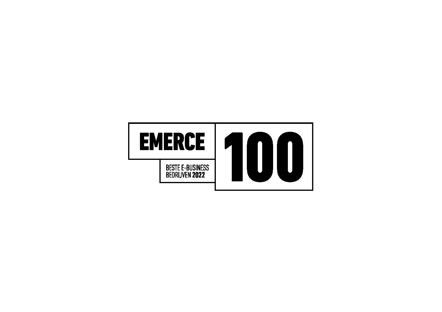 Ranked on top in the Emerce100