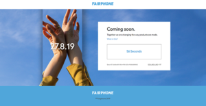 Virtual Waiting Room Fairphone