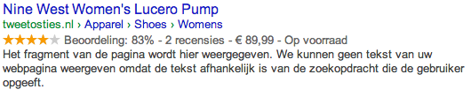 implemented Rich Snippets