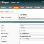 Add New URL Rewrite